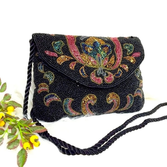 lillian Vernon beaded purse - Picture 2 of 7